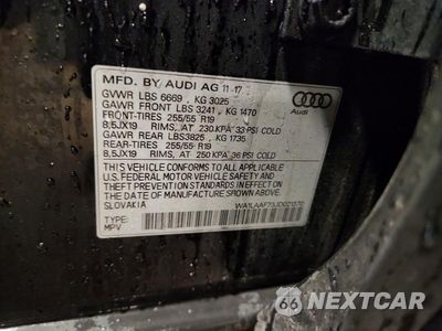 Zdjęcie 14 z 14 samochodu: 2018 AUDI Q7 PREMIUM PLUS VIN:WA1LAAF73JD021370 - miniatura