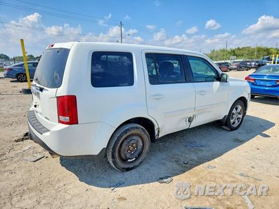 Trzecie zdjęcie samochodu z tyłu: 2013 HONDA PILOT EXL VIN:5FNYF4H51DB016322 - miniatura