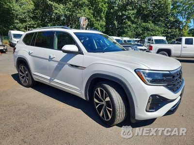 Czwarte zdjęcie samochodu z boku: 2024 VOLKSWAGEN ATLAS SEL PREMIUM R-LINE VIN:1V2FR2CA9RC507148 - miniatura