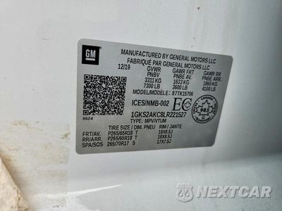 Zdjęcie 13 z 13 samochodu: 2020 GMC YUKON SLE VIN:1GKS2AKC8LR221527 - miniatura