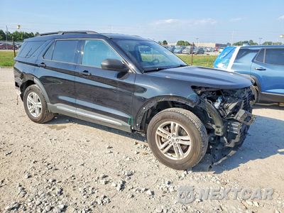 Czwarte zdjęcie samochodu z boku: 2021 FORD EXPLORER XLT VIN:1FMSK8DH1MGC38546 - miniatura