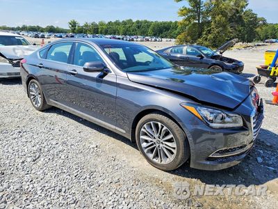 Czwarte zdjęcie samochodu z boku: 2017 GENESIS G80 3.8 VIN:KMHGN4JE3HU194024 - miniatura