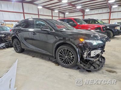 Czwarte zdjęcie samochodu z boku: 2026 LEXUS RX 450H+ PREMIUM VIN:JTJCJMGA8T2041675 - miniatura