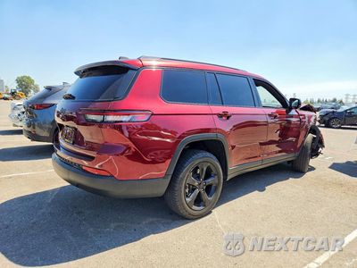 Trzecie zdjęcie samochodu z tyłu: 2021 JEEP GRAND CHEROKEE L LAREDO VIN:1C4RJJAG8M8163959 - miniatura