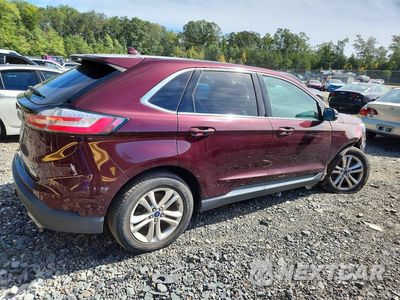 Trzecie zdjęcie samochodu z tyłu: 2019 FORD EDGE SEL VIN:2FMPK4J92KBC32805 - miniatura