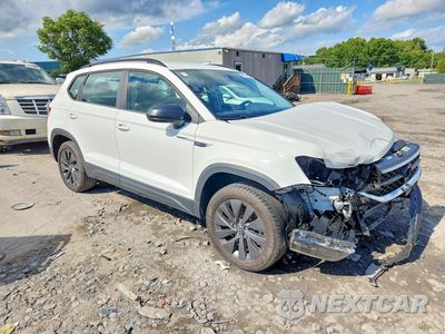 Czwarte zdjęcie samochodu z boku: 2023 VOLKSWAGEN TAOS S VIN:3VVCX7B28PM322488 - miniatura