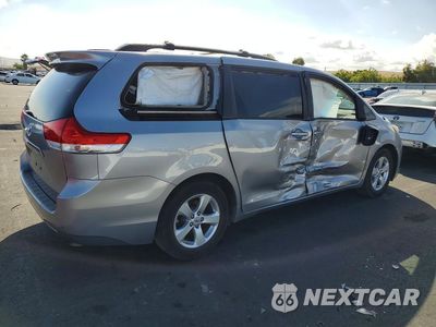 Trzecie zdjęcie samochodu z tyłu: 2011 TOYOTA SIENNA LE VIN:5TDKK3DCXBS151288 - miniatura