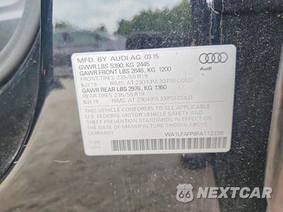 Zdjęcie 13 z 13 samochodu: 2015 AUDI Q5 PREMIUM PLUS VIN:WA1LFAFP8FA112239 - miniatura