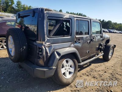 Trzecie zdjęcie samochodu z tyłu: 2018 JEEP WRANGLER UNLIMITED SPORT VIN:1C4BJWDG3JL882412 - miniatura