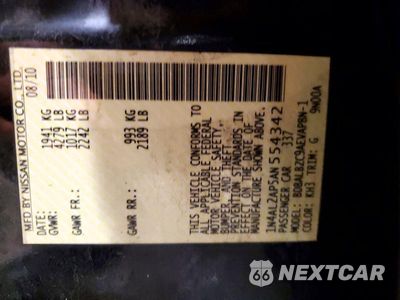 Zdjęcie 13 z 13 samochodu: 2010 NISSAN ALTIMA 2.5 VIN:1N4AL2AP5AN554342 - miniatura