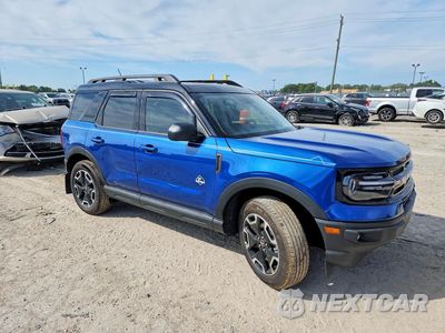 Czwarte zdjęcie samochodu z boku: 2024 FORD BRONCO SPORT OUTER BANKS VIN:3FMCR9C63RRF58411 - miniatura