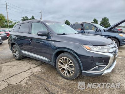 Czwarte zdjęcie samochodu z boku: 2017 MITSUBISHI OUTLANDER GT VIN:JA4JZ4AX5HZ015432 - miniatura