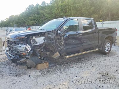 2022 CHEVROLET SILVERADO K1500 CUSTOM 1GCPDBEK5NZ552248 - główne zdjęcie licytacji z USA - miniatura