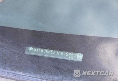Zdjęcie 10 z 10 samochodu: 2018 TOYOTA COROLLA LE VIN:5YFBURHE7JP815952 - miniatura