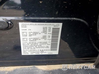 Zdjęcie 13 z 13 samochodu: 2017 NISSAN ROGUE S VIN:5N1AT2MV9HC788960 - miniatura