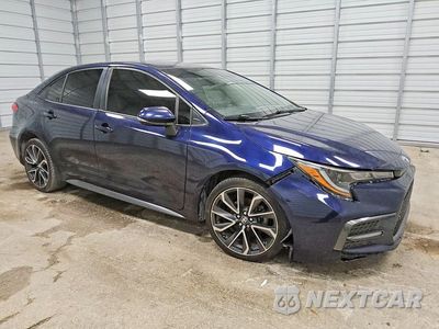 Czwarte zdjęcie samochodu z boku: 2020 TOYOTA COROLLA SE VIN:JTDS4RCE6LJ009647 - miniatura