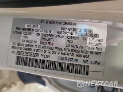 Zdjęcie 13 z 13 samochodu: 2014 MAZDA CX-5 TOURING VIN:JM3KE2CY5E0379891 - miniatura