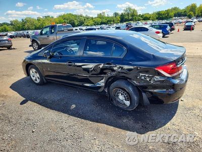 Drugie zdjęcie samochodu z przodu: 2015 HONDA CIVIC LX VIN:19XFB2F53FE701893 - miniatura