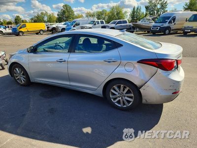 Drugie zdjęcie samochodu z przodu: 2015 HYUNDAI ELANTRA SE VIN:5NPDH4AE3FH556049 - miniatura