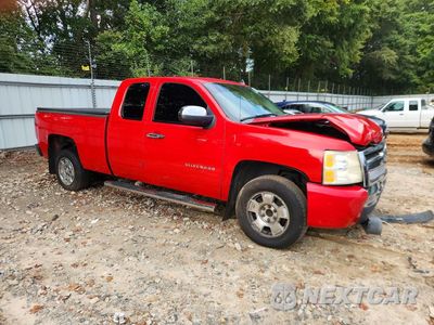 Czwarte zdjęcie samochodu z boku: 2010 CHEVROLET SILVERADO C1500 LT VIN:1GCSCSE06AZ144153 - miniatura