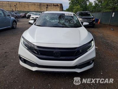 Piąte zdjęcie samochodu w środku: 2019 HONDA CIVIC TOURING VIN:19XFC1F92KE201986 - miniatura