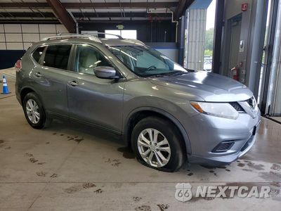 Czwarte zdjęcie samochodu z boku: 2016 NISSAN ROGUE SV VIN:KNMAT2MV1GP636408 - miniatura