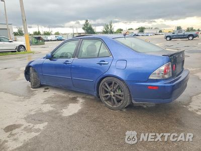 Drugie zdjęcie samochodu z przodu: 2002 LEXUS IS 300 VIN:JTHBD192120048034 - miniatura