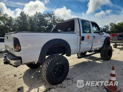 Trzecie zdjęcie samochodu z tyłu: 2004 FORD F250 SUPER DUTY VIN:1FTNW21P74ED22204 - miniatura