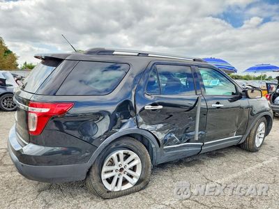 Trzecie zdjęcie samochodu z tyłu: 2014 FORD EXPLORER XLT VIN:1FM5K7D8XEGA54733 - miniatura
