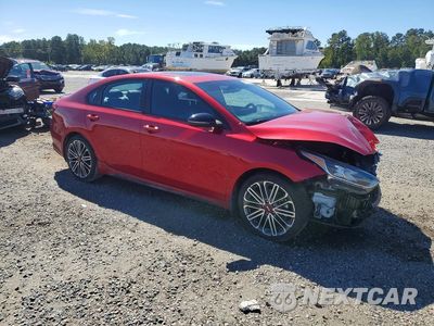 Czwarte zdjęcie samochodu z boku: 2021 KIA FORTE GT VIN:3KPF44AC7ME291494 - miniatura