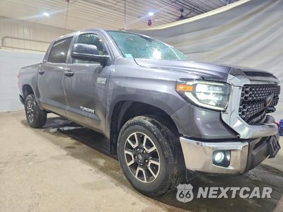 Czwarte zdjęcie samochodu z boku: 2020 TOYOTA TUNDRA SR5 VIN:5TFDY5F14LX884012 - miniatura