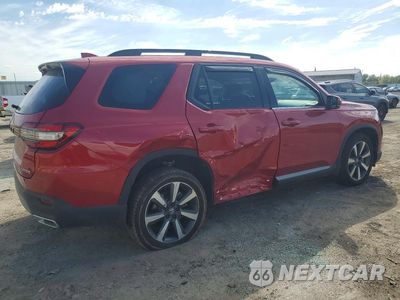 Trzecie zdjęcie samochodu z tyłu: 2025 HONDA PILOT TOURING VIN:5FNYG1H77SB165120 - miniatura