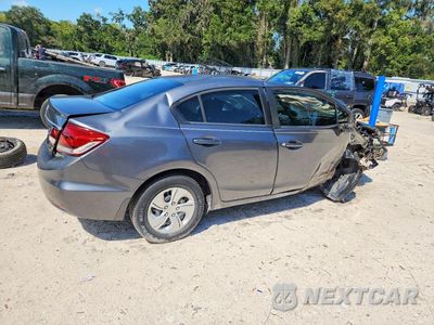 Trzecie zdjęcie samochodu z tyłu: 2013 HONDA CIVIC LX VIN:19XFB2F55DE063403 - miniatura