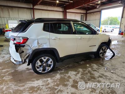 Trzecie zdjęcie samochodu z tyłu: 2019 JEEP COMPASS LIMITED VIN:3C4NJDCB6KT813114 - miniatura
