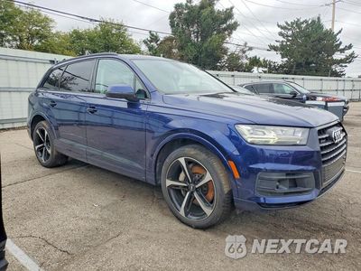 Czwarte zdjęcie samochodu z boku: 2019 AUDI Q7 PRESTIGE VIN:WA1VAAF74KD026880 - miniatura