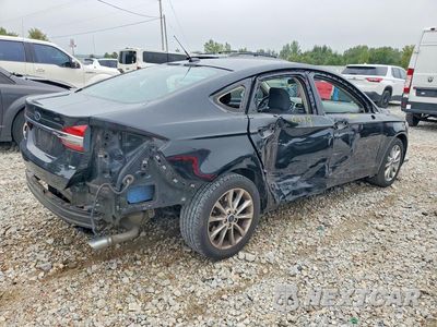 Trzecie zdjęcie samochodu z tyłu: 2017 FORD FUSION SE VIN:3FA6P0H7XHR359123 - miniatura