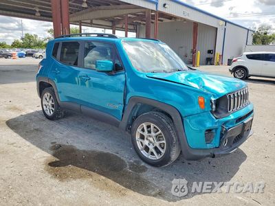 Czwarte zdjęcie samochodu z boku: 2021 JEEP RENEGADE LATITUDE VIN:ZACNJDBB0MPN10130 - miniatura