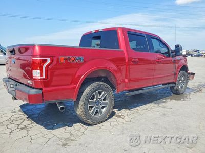 Trzecie zdjęcie samochodu z tyłu: 2016 FORD F150 SUPERCREW VIN:1FTEW1EG4GKE23789 - miniatura