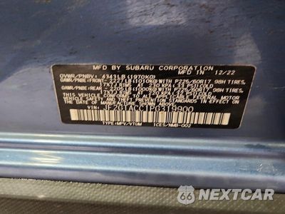 Zdjęcie 12 z 12 samochodu: 2023 SUBARU CROSSTREK PREMIUM VIN:JF2GTACC1PG319900 - miniatura