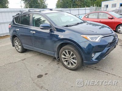 Czwarte zdjęcie samochodu z boku: 2017 TOYOTA RAV4 PLATINUM VIN:2T3DFREV3HW673963 - miniatura
