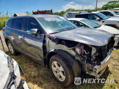 Czwarte zdjęcie samochodu z boku: 2024 TOYOTA HIGHLANDER LE VIN:5TDKDRAH6RS548519 - miniatura