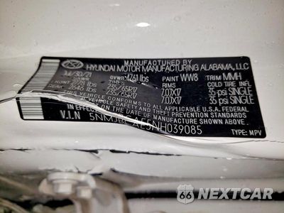 Zdjęcie 13 z 13 samochodu: 2022 HYUNDAI TUCSON SEL VIN:5NMJBCAE5NH039085 - miniatura