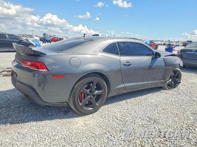Trzecie zdjęcie samochodu z tyłu: 2010 CHEVROLET CAMARO SS VIN:2G1FJ1EJ1A9206829 - miniatura