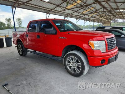 Czwarte zdjęcie samochodu z boku: 2014 FORD F150 SUPERCREW VIN:1FTFW1EF3EKF68301 - miniatura