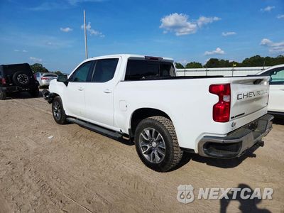 Drugie zdjęcie samochodu z przodu: 2022 CHEVROLET SILVERADO LTD K1500 LT VIN:3GCUYDED0NG125693 - miniatura