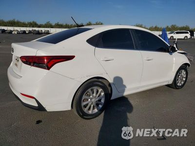 Trzecie zdjęcie samochodu z tyłu: 2022 HYUNDAI ACCENT SEL VIN:3KPC24A66NE173828 - miniatura