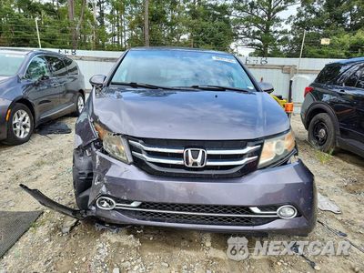 Piąte zdjęcie samochodu w środku: 2015 HONDA ODYSSEY TOURING VIN:5FNRL5H94FB093534 - miniatura