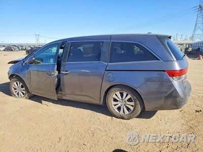 Drugie zdjęcie samochodu z przodu: 2016 HONDA ODYSSEY EXL VIN:5FNRL5H65GB014444 - miniatura