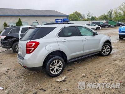 Trzecie zdjęcie samochodu z tyłu: 2017 CHEVROLET EQUINOX LT VIN:2GNALCEK9H6203700 - miniatura