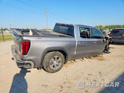 Trzecie zdjęcie samochodu z tyłu: 2021 GMC SIERRA K1500 SLE VIN:1GTU9BET0MZ148849 - miniatura